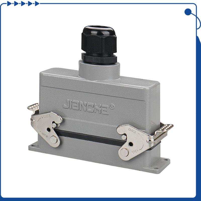 Conector rectangular de servicio pesado